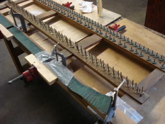 C1 - We repaired unglued sections of the key frame.